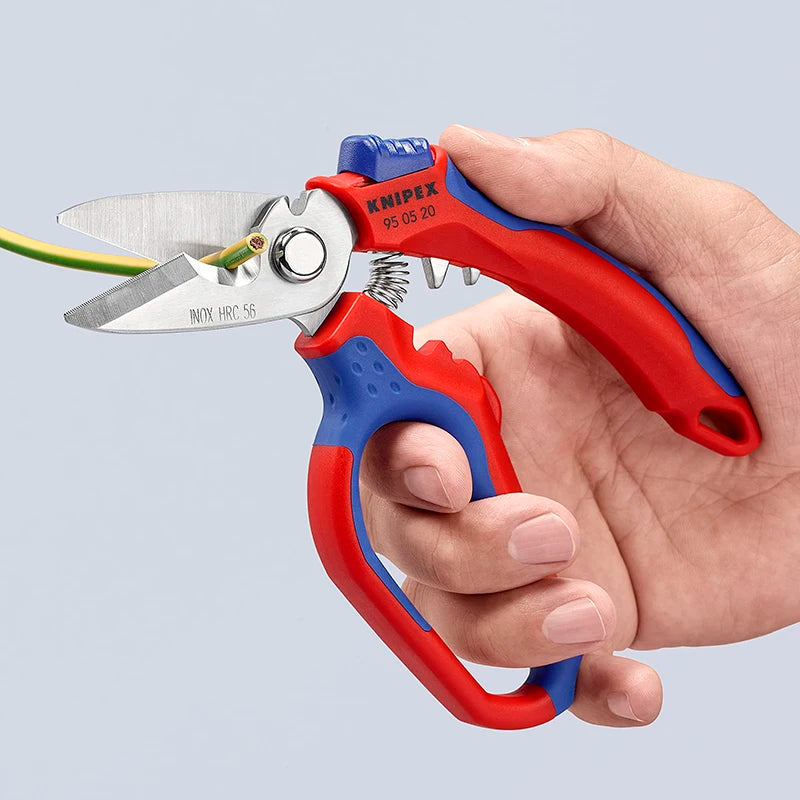 6.25" Angled Electricians' Shears - 45° Cable & Wire Cutter