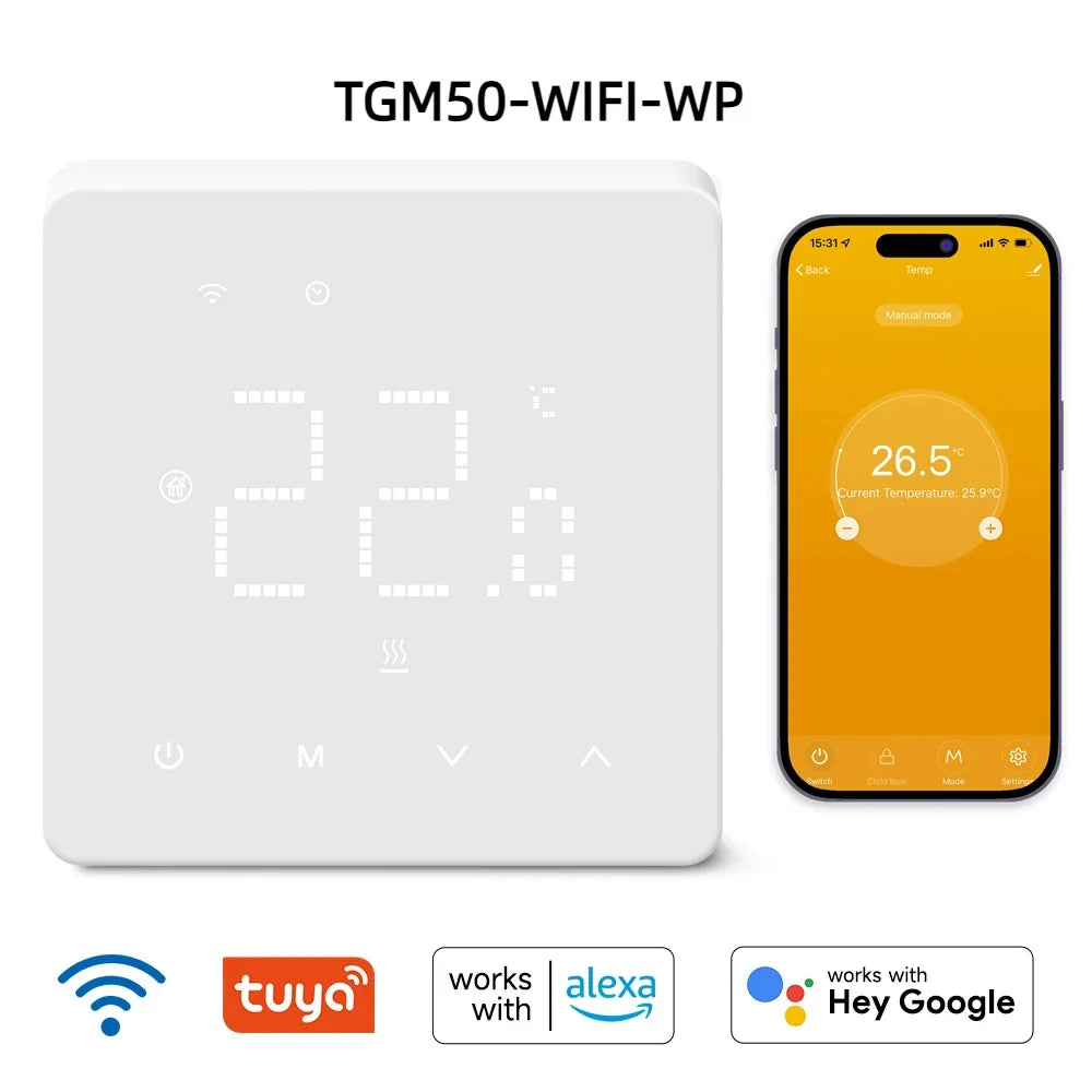 CCT-25/CCT-28: Controllore Intelligente per Riscaldamento a Zone con Termostato WiFi