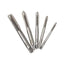 Adjustable T-Handle Ratchet Tap Wrench Set with 5pcs M3-M8/M5-M12 Metric Taps