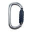 25KN Auto Safety Lock Outdoor Professioneller Kletterkarabiner O-Form Luftfahrt-Aluminiumhaken mit Zertifikaten CE