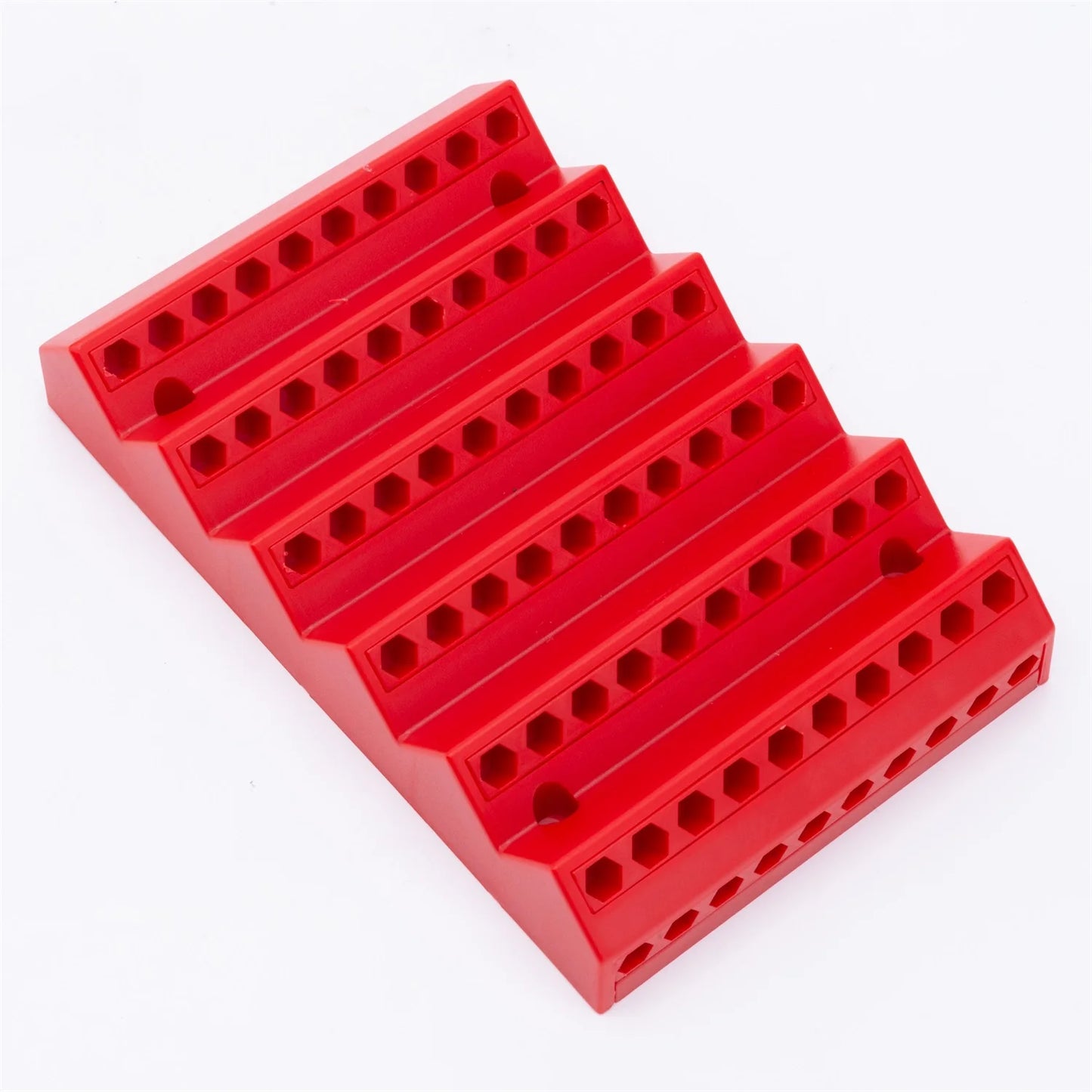 70 Slot Hex Screwdriver Bit Organizer Hex Bit Holder Organizer Drill Bit Storage Milling Cutter Drill Holder