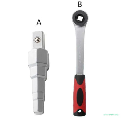 Corrosion-Resistant Stepped Radiator Spanner Wrench