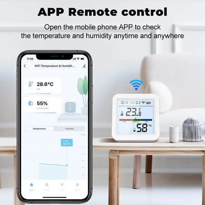 WiFi Hygrometer Thermometer Sensor