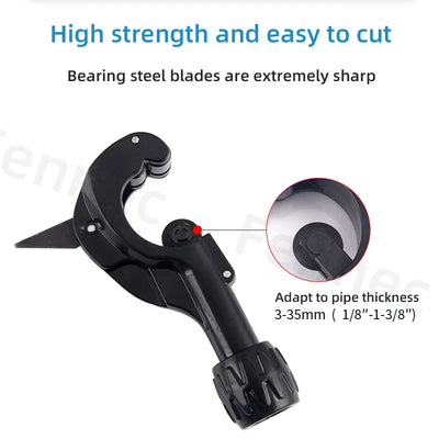 Bearing-type Pipe Cutter Rotary Manual Device Pvc Air Conditioning Copper Pipe Stainless Steel Corrugated  Cutter Tool