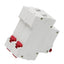 2 Pole 3A/6A/10A/16A/20A/32A/40A/50A/63A 400V~ C Type Mini Circuit Breaker Mounting 35mm Din Rail Breaking Capacity