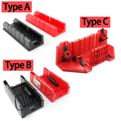 Woodworking Angle Cutting Miter Saw Box - 22.5/45/90 Degree