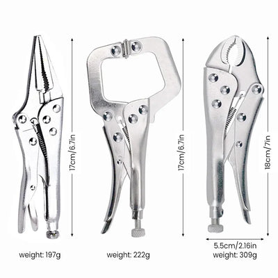 Multifunctional Locking Pliers - (Professional Carbon Steel & Anti-Slip & Durable)