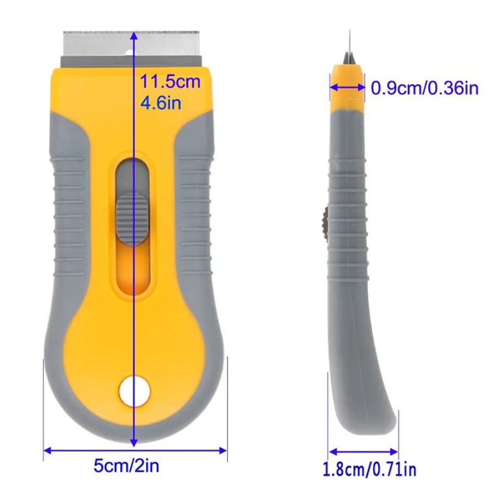 New Scraper Blade Tool for Auto Film, Sticker, Glue, and Ice Removal