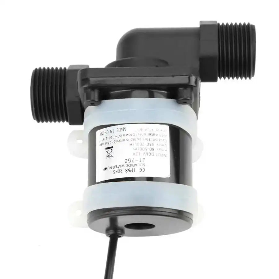 Pompe à eau de circulation réglable de poussée de C.C 24DC de JT-750D4-12 24V -40℃ ~ 100℃ GB