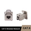 CAT6 Panel Mount Socket