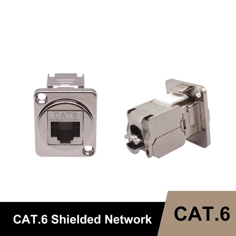 CAT6 Panel Mount Socket