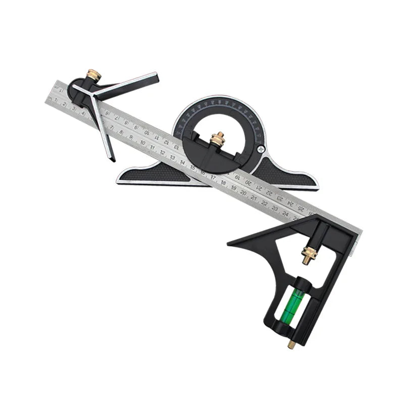 Stainless Steel Multifunctional Combination Square: Essential Tool