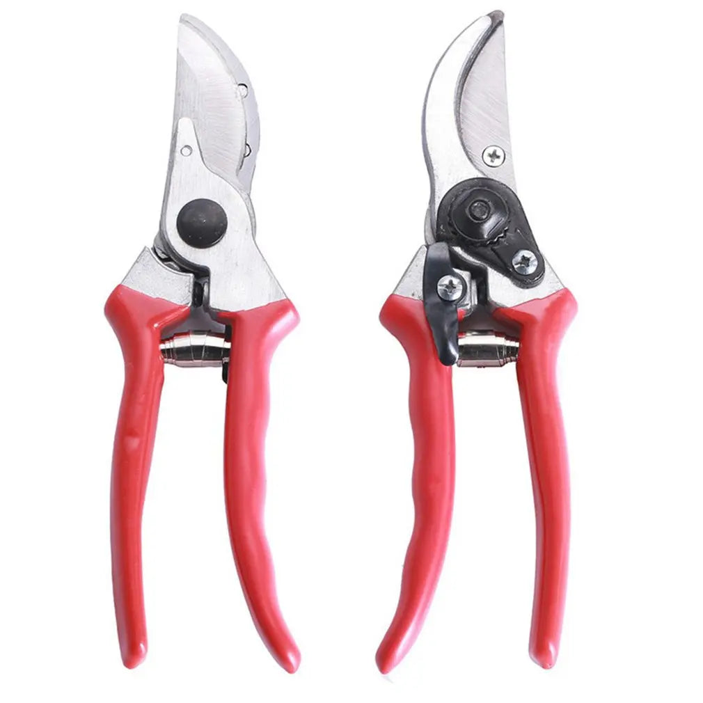 Red Handle Gardening Scissors: Perfect for Farming and Flower Picking