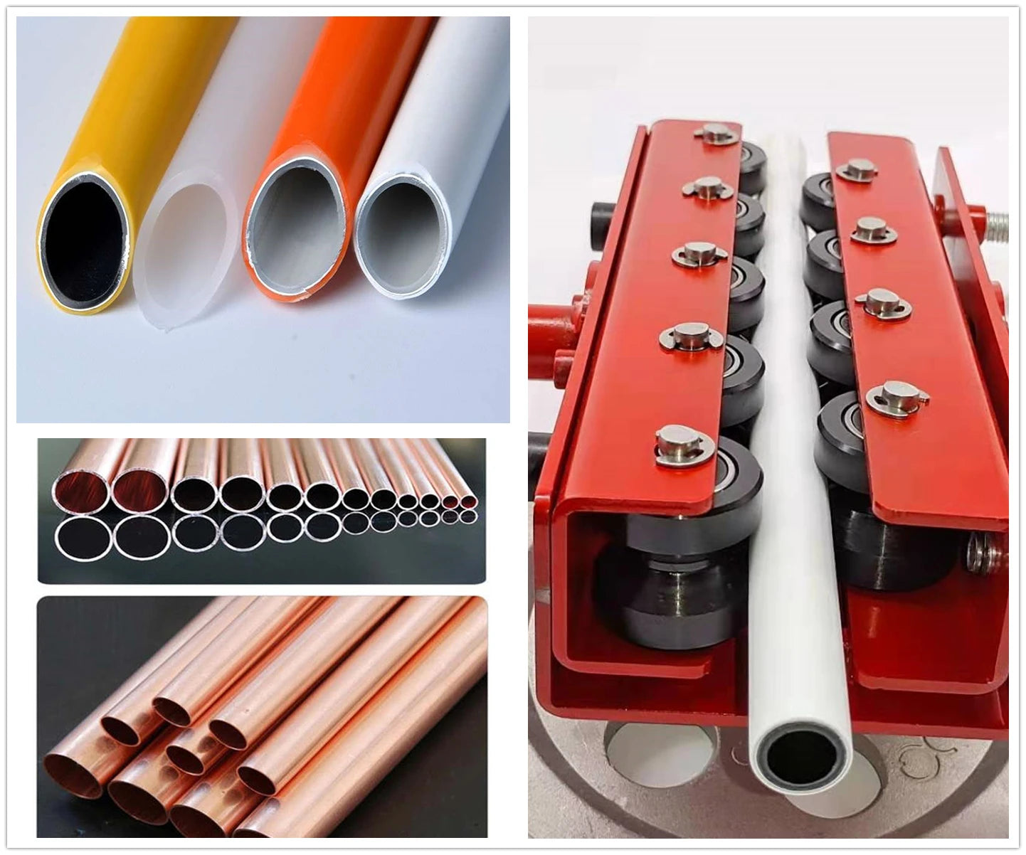 Multi-Gauge Tube and Wire Straightener: Professional Tool for Copper, Aluminum, and Steel Straightening