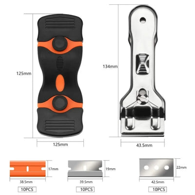 Nouvel outil de lame de grattoir pour l'élimination des films automobiles, des autocollants, de la colle et de la glace 
