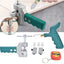 Portable Tile Cutter Kit with Dual Purpose Glass & Ceramic Cutter Head