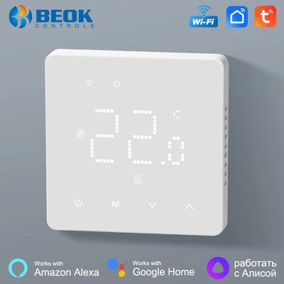 Tuya Wifi Room Thermostat Underfloor Heating System Thermoregulator for Gas Boiler Electric Heating with Alexa Google Home