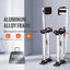 Drywall Stilts 18''-30''/36''-50'' Adjustable Aluminum Tool Stilts with Protective Knee Pads Non-Slip Work Stilts for Home