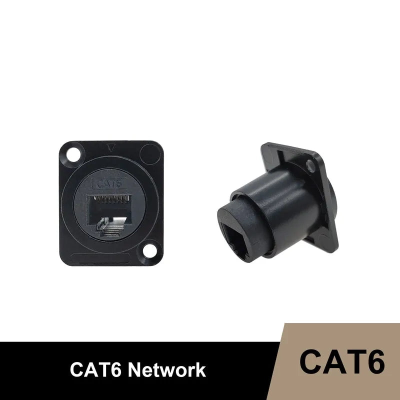 CAT6 Panel Mount Socket