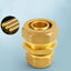 H58 Brass Compression PEX Fittings for Floor Heating - Reducing Pipe