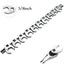 10Pcs 3/8Inch Drive Crowfoot Wrench Metric Foot Open End Spanner Hand Tools Crowfoot Wrench Set