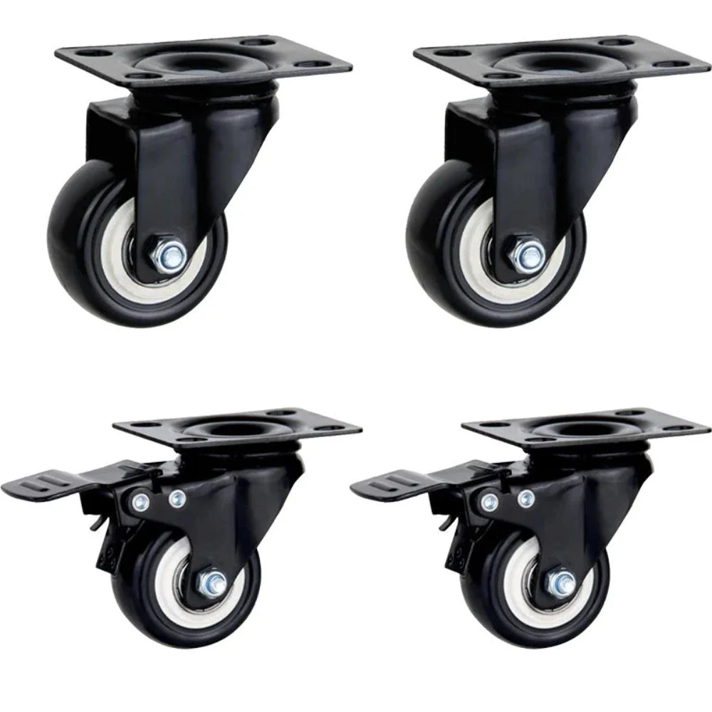 Heavy Duty Casters Gummi Räder Rollen Für Möbel Rad Caster Räder 360 Grad Caster Rad Industrie