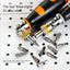 10-in-1 Multifunctional Ratchet Screwdriver Set: Portable with Hidden Head and Corner Capable Design