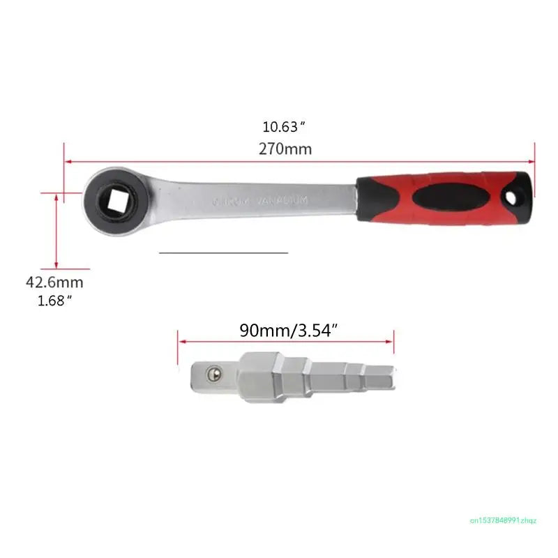 Corrosion-Resistant Stepped Radiator Spanner Wrench