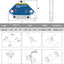 Set di Fissaggio Magnetico per Saldatura: Efficienza e Durata con Angoli Multipli