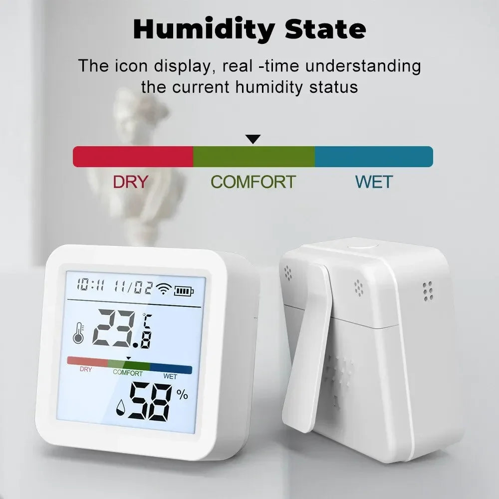 Tuya New WiFi Temperature Humidity Sensor 