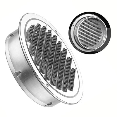 Stainless Steel Round Exhaust Air Grille