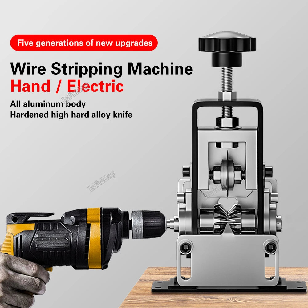 Portable Manual Wire Stripping Tool for Scrap Copper