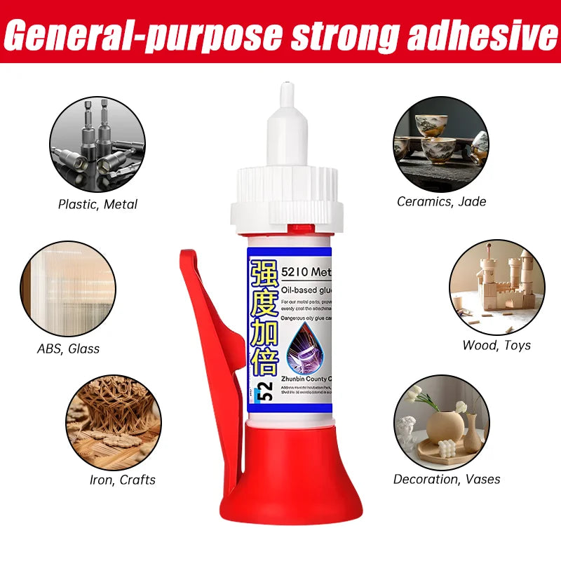 Powerful Solder Multi-Material Repair Adhesive 502 Glue Welding Agent High-Strength Oily Glue Universal Quick-drying Sealer