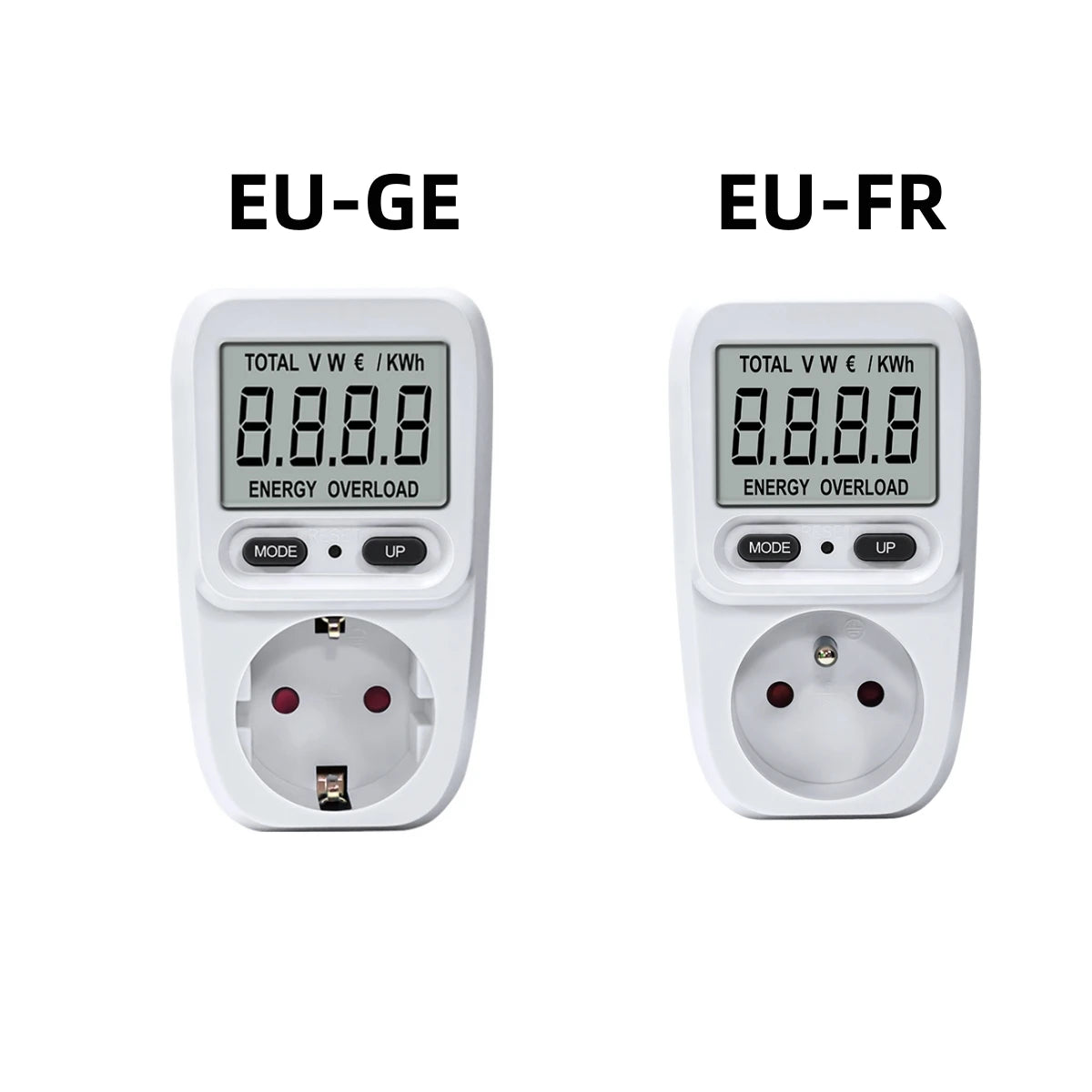 EU FR Measuring Outlet Power Analyzer