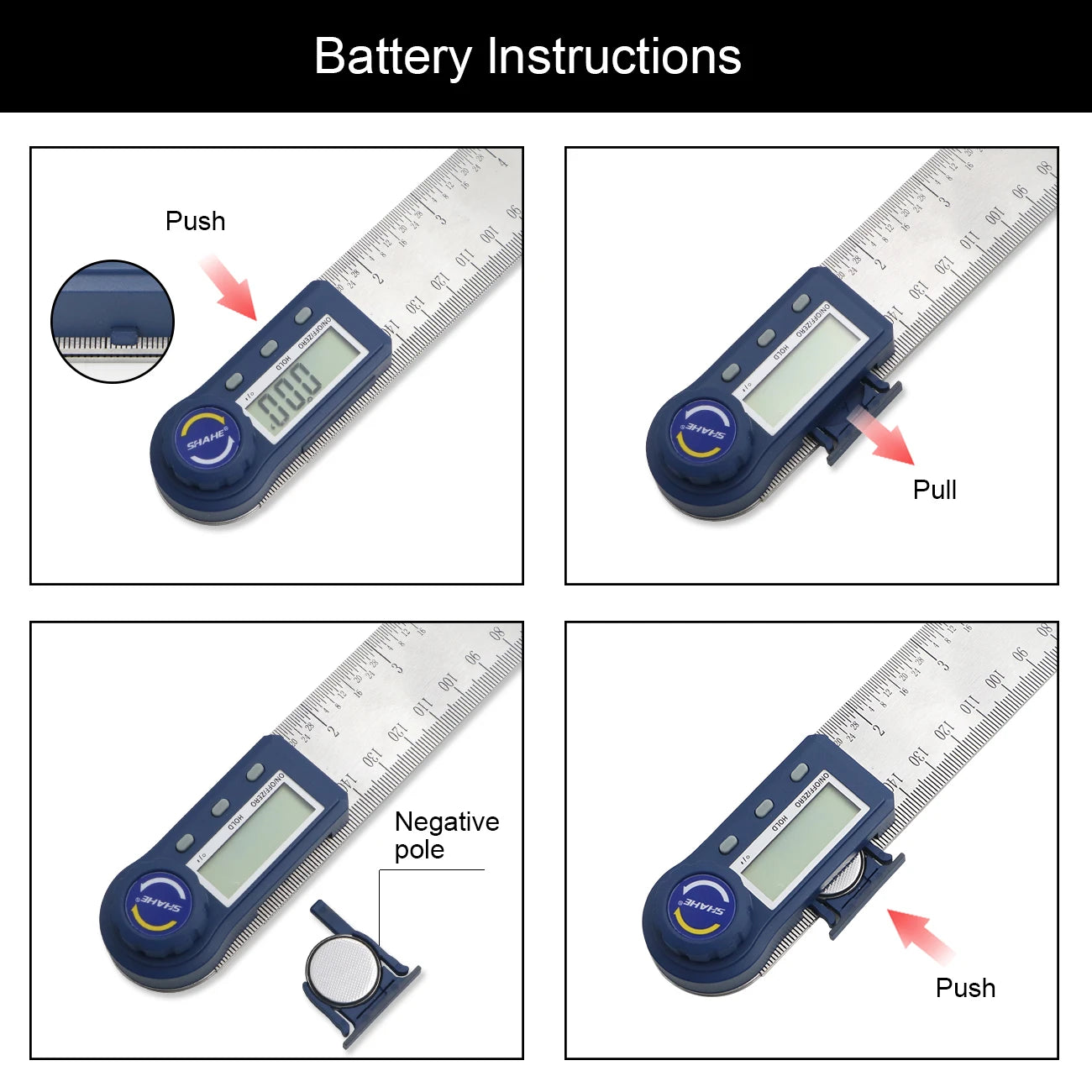 Stainless Steel Angle Ruler