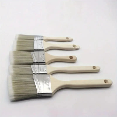 5pcs Paint Brush Set for Interior & Exterior Home Improvement with Corner Brushes for All Paint Types