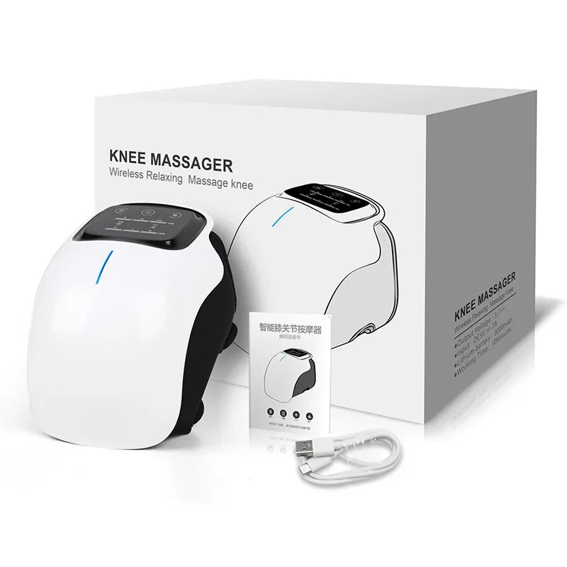 Masseur électrique de genou, nouveau Style, physiothérapie, genouillères infrarouges pour soulager la température de chauffage, pression d'air, Massage des coudes et des jambes