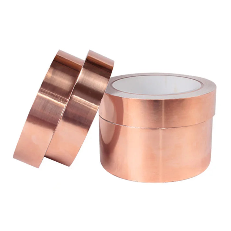 10M Double Side Conductive Copper Foil Heat Proof High Temperature Resistant Tape