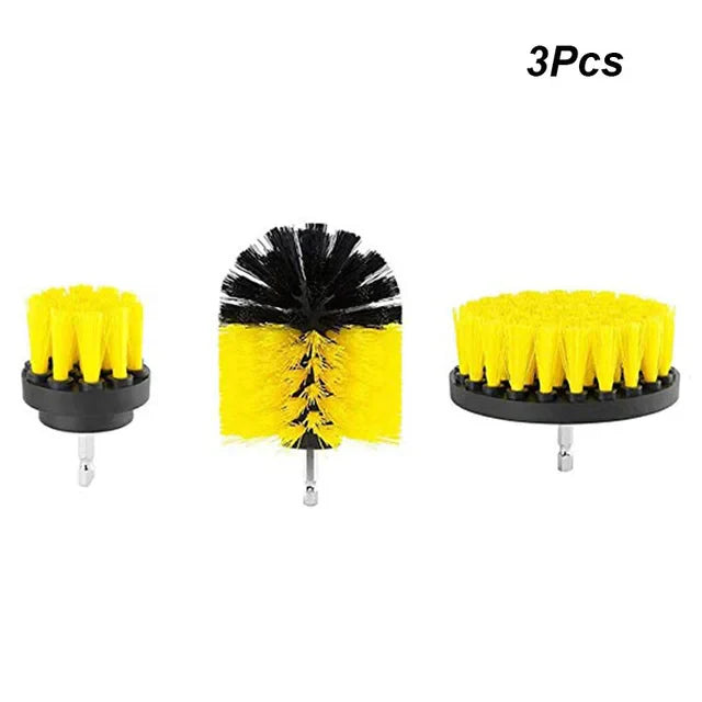 Electric Drill Brush Attachment Set