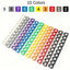 Cable Markers: Colorful Number Tags for 2-8mm Wire Network Cable Identification