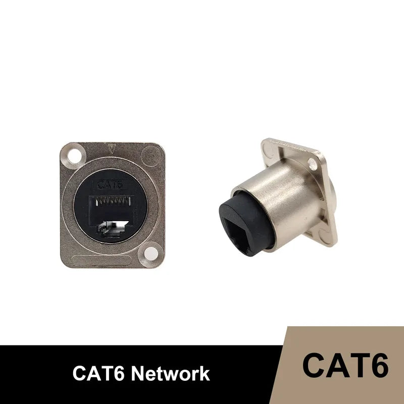 CAT6 Panel Mount Socket