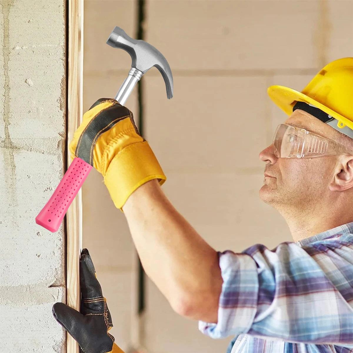 Ensemble d'outils pour la maison rose : kit de réparation polyvalent de 39 pièces