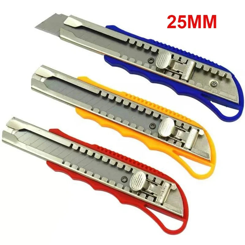 Durable 18mm Art Knife for Wallpaper Cutting and Box Opening