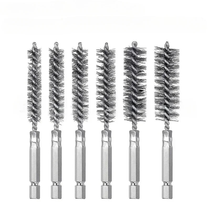 Ensemble de brosses de nettoyage pour machines à tubes métalliques - Essentiel de l'industrie