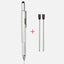 6-in-1 Multifunctional Metal Pen with Ruler, Screwdriver, Stylus, Level & Ballpoint