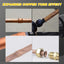 5 In 1 HVAC Repair Tool: Air Conditioner Copper Pipe Expander Swaging Drill Bit Set for Soft Copper Tubing