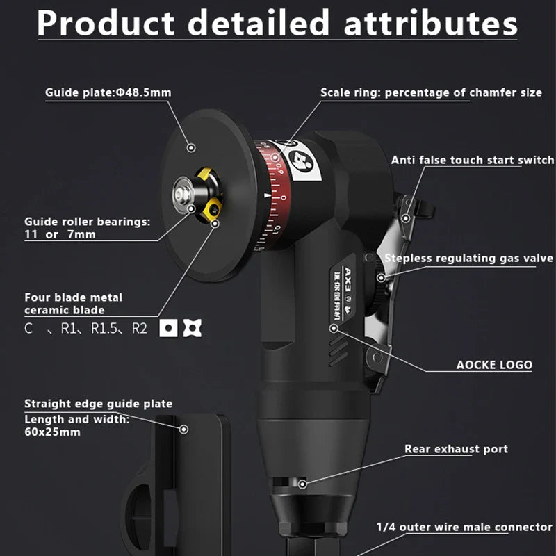 Strumento Mini Smussatore: Precisione e Efficienza Professionale