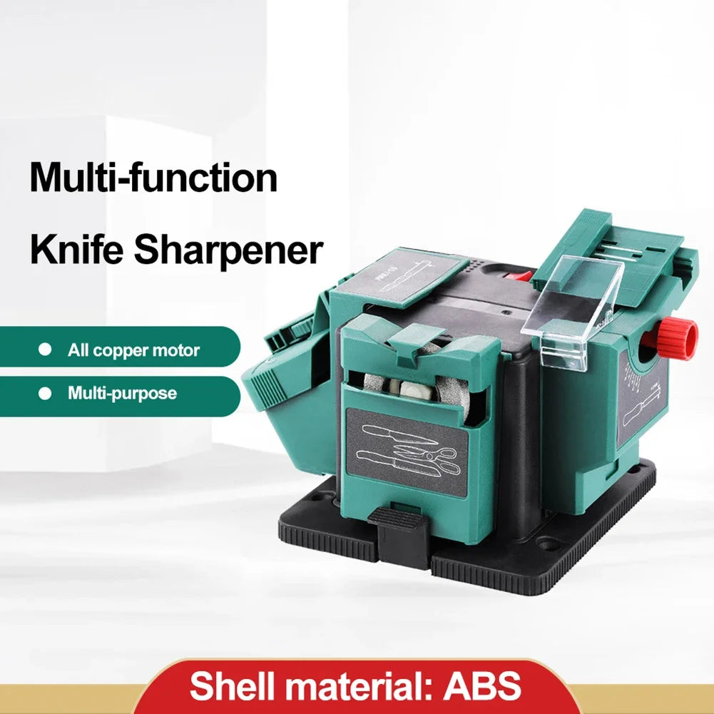 Multifunctional Electric Knife and Tool Sharpener for Chisels, Plane Blades, and HSS Drills