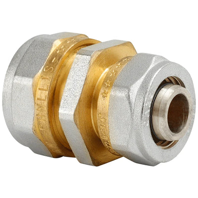 H58 Brass Compression PEX Fittings for Floor Heating - Reducing Pipe