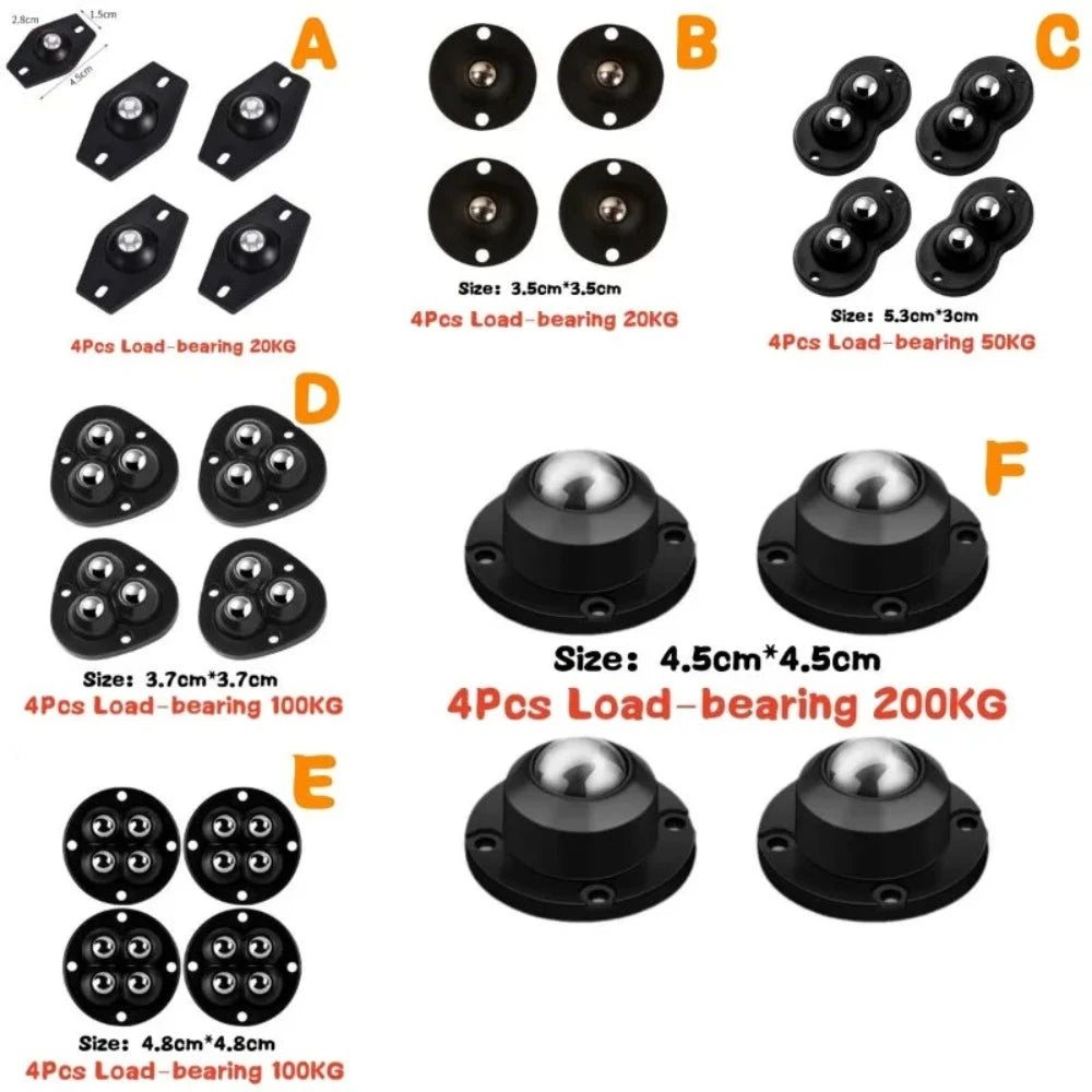 Mini Caster Wheels